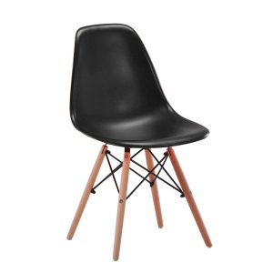 Black Dining Chair Plastic Side Chair