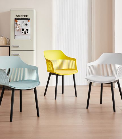 Plastic Modern Kitchen Chairs for Dining Room